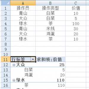 excel2007͸ӵĲ