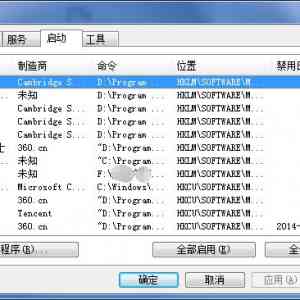 启动项