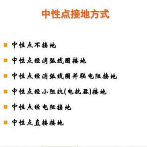 关于中性点接地方式的六大图文内容解答