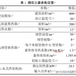 太阳能-地源热泵季节性蓄热供热系统