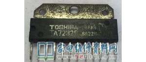 音频功率放大器TA7232P集成块引脚功能